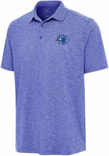 Antigua Orlando Magic Mens Blue Par 3 Short Sleeve Polo