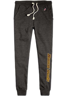 League Rowan University Mens Black Heather Heritage Jogger Fashion Sweatpants