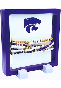 K-State Wildcats Gold Beaded Set Womens Bracelet