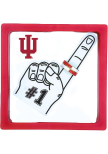 Indiana Hoosiers Gold Block Color Stack Womens Ring