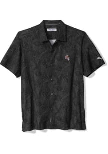 Tommy Bahama Arizona State Sun Devils Mens Black Bahama Coast Saltwater Fronds Short Sleeve Dress..