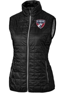 Cutter and Buck FC Dallas Womens Black Rainier PrimaLoft Vest