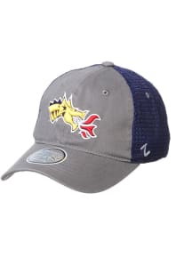 Zephyr Drexel Dragons University Meshback Adjustable Hat - Charcoal