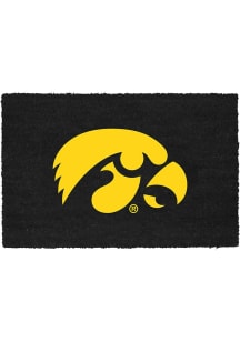 Iowa Hawkeyes Color Coir Fiber Door Mat