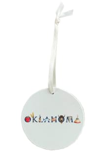 Oklahoma Original Tina Labadini Designs Art Ornament