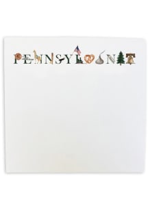 Pennsylvania Original Tina Labadini Designs Art Notepad