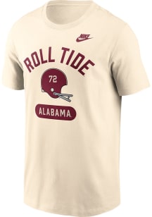 Nike Alabama Crimson Tide White Primetime Short Sleeve T Shirt