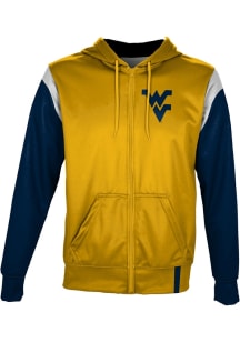 ProSphere West Virginia Mountaineers Youth Gold Tailgate Light Weight Jacket
