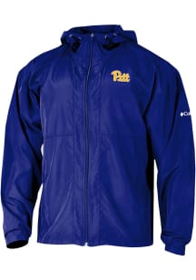 Columbia Pitt Panthers Mens Blue Prodigy Light Weight Jacket