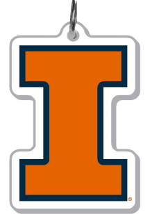 Illinois Fighting Illini Main Mark Acrylic Keychain - Orange