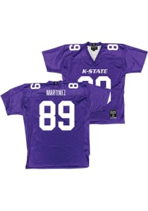 Zayden Martinez   K-State Wildcats Purple NIL Purple Football Jersey