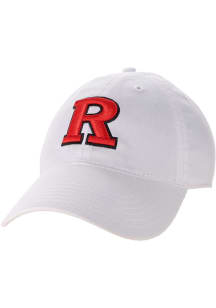Legacy Rutgers Scarlet Knights EZA Twill Adjustable Hat - White