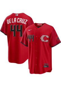 Elly De La Cruz Nike Cincinnati Reds Mens Red City Connect 2.0 Limited Baseball Jersey