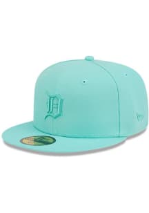 New Era Detroit Tigers Mens Light Blue Color Pack 59FIFTY Fitted Hat
