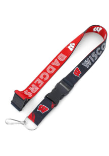 Wisconsin Badgers  Lanyard - Red