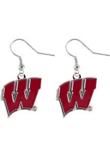 Wisconsin Badgers  Womens Earrings