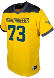 Andreas Hunter  Genuine Collective West Virginia Mountaineers Gold Football NIL Football Jersey