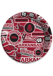 Arkansas Razorbacks 7" Round Paper Plates