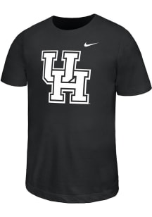 Nike Houston Cougars Youth Black Primary Logo Short Sleeve T-Shirt