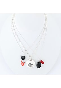 Texas Tech Red Raiders Trio Necklace