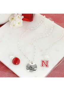 Nebraska Cornhuskers Trio Necklace