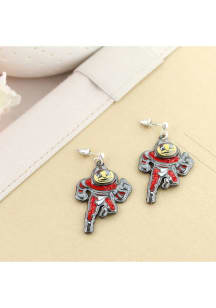 Ohio State Buckeyes Brutus Crystal Logo Womens Earrings