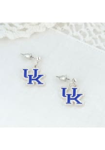 Kentucky Wildcats Logo Enamel Womens Earrings