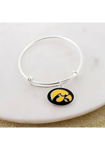 Iowa Hawkeyes Enamel Logo Womens Bracelet