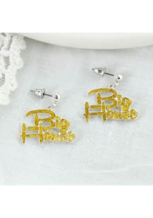 Michigan Wolverines Slogan Womens Earrings