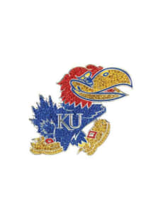 Kansas Jayhawks Souvenir Bling Pin - Blue