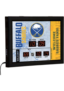 Buffalo Sabres Scoreboard Wall Clock