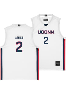 Kamorea Arnold  Campus Ink UConn Huskies White NIL Jersey