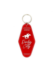 Louisville Local Words Keychain - Red