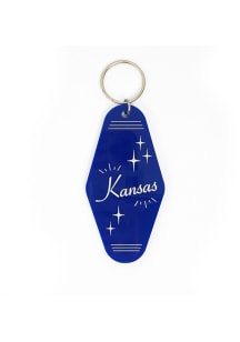 Kansas Acrylic Keychain - Blue