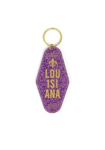 Louisiana Engraved Keychain