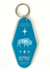 Buffalo 716 Acrylic Keychain - Teal
