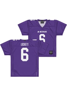 Sterling Lockett   K-State Wildcats Purple NIL Purple Football Jersey