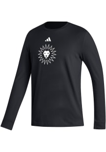 Adidas Loyola Ramblers Black Heat Seal Fresh Long Sleeve T Shirt