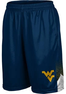 ProSphere West Virginia Mountaineers Mens Navy Blue Secondskin Shorts