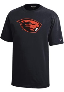 Champion Oregon State Beavers Youth Black Core Short Sleeve T-Shirt