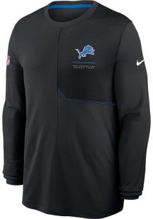 Nike Detroit Lions Black Sideline Long Sleeve T-Shirt