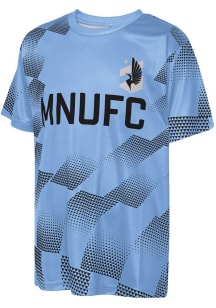 Minnesota United FC Youth Light Blue Sheer Thrill Short Sleeve T-Shirt