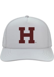 Legacy Harvard Crimson Cut Above Adjustable Hat - Ash