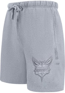 Pro Standard Charlotte Hornets Mens Grey Heather Neutral Shorts