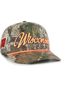 47 Wisconsin Badgers Realtree Overhand Hitch Adjustable Hat - Green