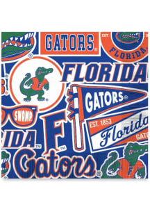 Florida Gators 6.5" 25 pk Square Napkins