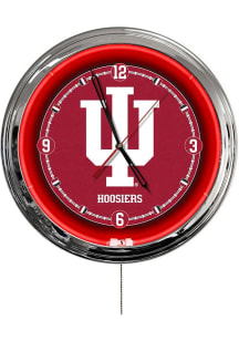 Indiana Hoosiers Multi Color LED Wall Clock
