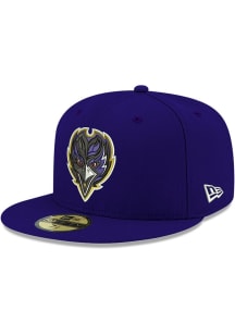 New Era Baltimore Ravens Mens Purple GCP 59FIFTY Fitted Hat