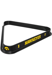 Iowa Hawkeyes Triangle Billiard Ball Rack