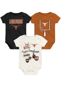 Texas Longhorns Baby Burnt Orange Littlest Player One Piece